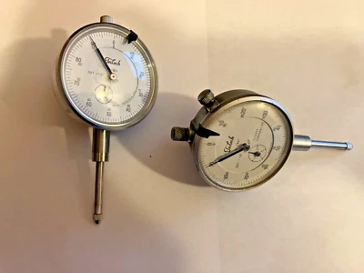 全新 Teclock 指示灯。 (0-1 英寸范围)不是一个便宜的指标。     价格为 1 — 第 1/2 张图片