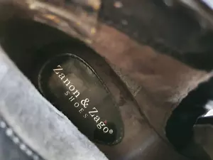 Zanon & Zago gefüttert LEDER Stiefelette Stiefel TOP zu Rock Schwarz 40 - Bild 1 von 7