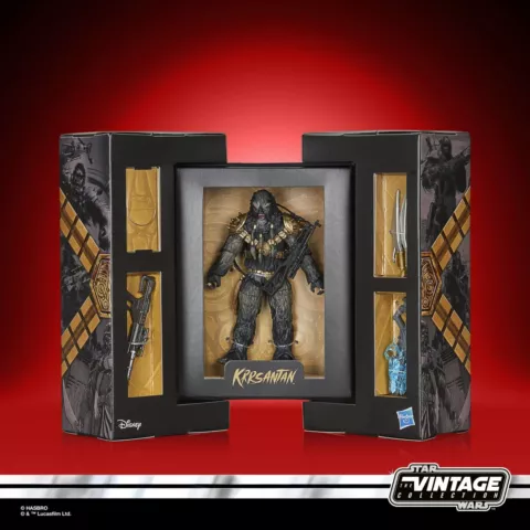 QR Code 2023 SDCC Star Wars: The Book of Boba Fett‘s Black Krrsantan Hasbro Cover