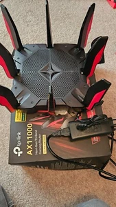 TP-LINK Archer AX11000 Tri-Band Wireless Gaming Router - Afbeelding 1 van 3