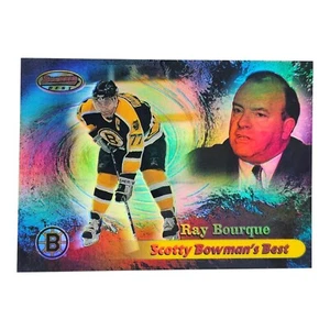 1998-99 Bowman’s Best Scotty Refractor #SB10 Ray Bourque SP #'d /200 - Picture 1 of 2