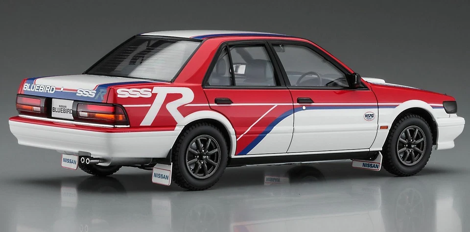 Nissan bluebird 4 porte kit 1-24 Hasegawa auto da rally 1990 modellino ha20521 - Immagine 1 di 3