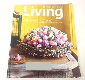 Martha Stewart Living Magazine APRIL 2008 Spring At Last! - Imagen 1 de 8