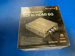 Blackmagic Design Mini Converter - SDI to HDMI 6G (CONVMBSH4K6G) - Picture 1 of 5