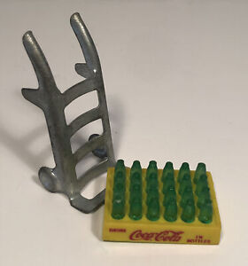 Vintage Buddy L Coca Cola Delivery Hand Truck Dolly W Case 1950’s