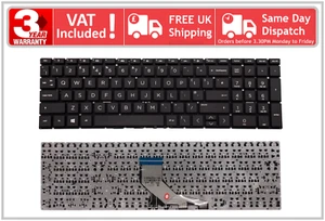 HP 15-DA 15-DR 250 255 G-7 15-DA0012DX UK Layout QWERTY Keyboard L20386-001 - Afbeelding 1 van 4