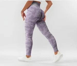 Women's Scrunch Butt Lifting Workout Leggings Seamless Tummy Control Yoga Pants - Picture 1 of 12