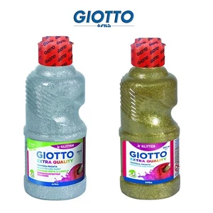 colore a tempera Fila Giotto 250ml glitterata oro argento per scuola bambini  - Imagen 1 de 13