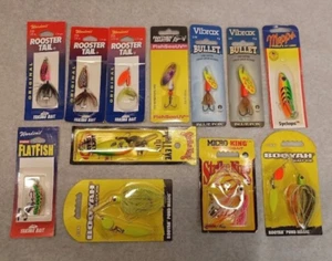 Strike King  Walleye Elite worden's rooster tail Micro king spinner vibrax more - Picture 1 of 7