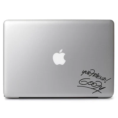 Goofy Signature Disney Vinyl Decal Sticker for Macbook Trackpad Laptop Cup Mug - Image 1 of 4