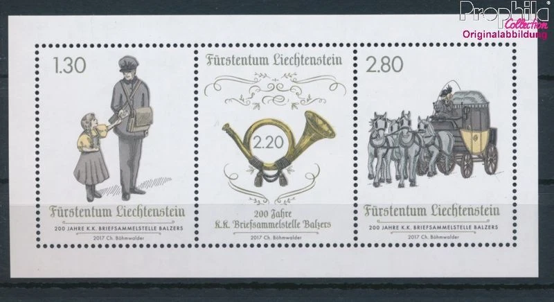 Sellos Liechtenstein 2017 Mi block30 (edición completa) sin montar como nuevos / (10577439 Foto 1 de 1