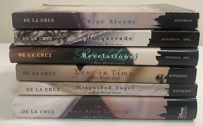 Lot Of 6 Blue Bloods Books By Melissa De La Cruz: Blue Bloods, Masquerade, Lost  - Image 1 of 4