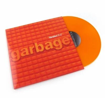 Garbage Version 2.0 Orange Colored Vinyl 2 LP 20th Anniversary Rare NEW - Image 1 of 4