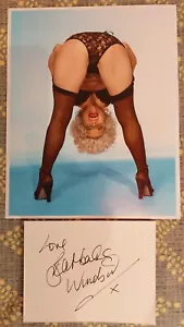 Barbara Windsor Carry On Signed Autograph - Picture 1 of 2