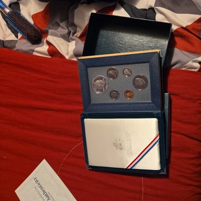 1990 UNITED STATES MINT PRESTIGE EISENHOWER CENTENNIAL COIN PROOF SET COA W BOX - Image 1 of 3