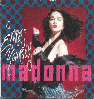 MADONNA - EXPRESS YOURSELF - NON STOP EXPRESS MIX - RARE 3 INCH MCD 1989 - Bild 1 von 3