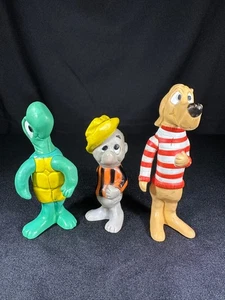 Vintage Walt Kelly Pogo Figures (3) Promo 1969 Comic book Strip Made in Japan - Picture 1 of 3