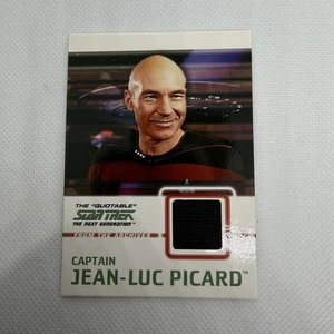 Star Trek TNG Quotable Captain Jean-Luc Picard From The Archives Costume #C1 - Picture 1 of 2