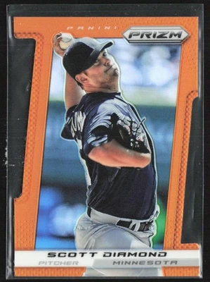 Scott Diamond 2013 Panini Prizm naranja troquelado/60 #69 Minnesota Twins Foto 1 de 2