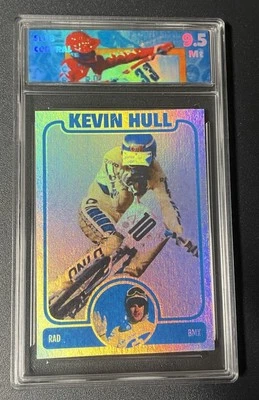 Kevin Hull Rad BMX Película Holográfica Novedad Tarjeta Clasificada Losa Central Customs Foto 1 de 2