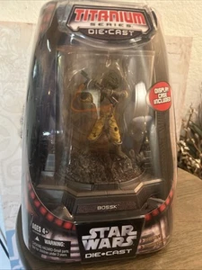 Star Wars Titanium Series DieCast Bossk Actionfigur Limited Edition 2006 Neu - Bild 1 von 12