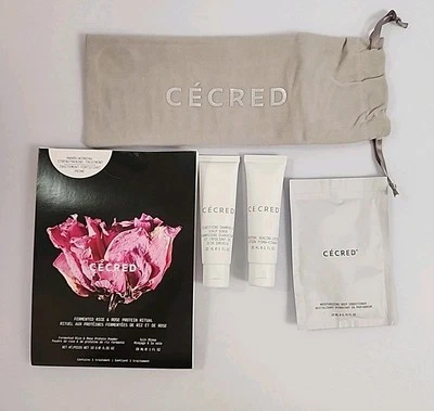 Cecred by Beyonce Muestra de Cuidado del Cabello/Juego de Viaje con Bolsa Foto 1 de 4