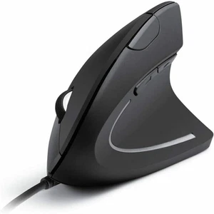 Anker USB Wired Vertical Mouse Ergonomic Optical 1000 / 1600 DPI 5 Buttons - Picture 1 of 9