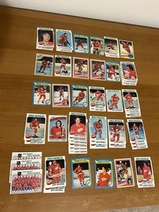 Lote mixto de 55 cartas Giroux Grant Harper Rutherford Watson de Detroit Red Wings de la década de 1970 - Imagen 1 de 9