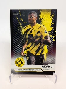 2020-21 Topps BVB Borussia Dortmund Mega Tin Yellow 9 Manuel Akanji ed/150 - Imagen 1 de 2
