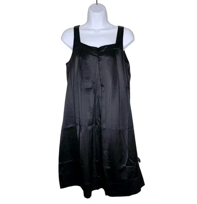 Graham & Spencer Size S Shift Dress Black Silk Blend Sleeveless Lined Cocktail - Image 1 of 4