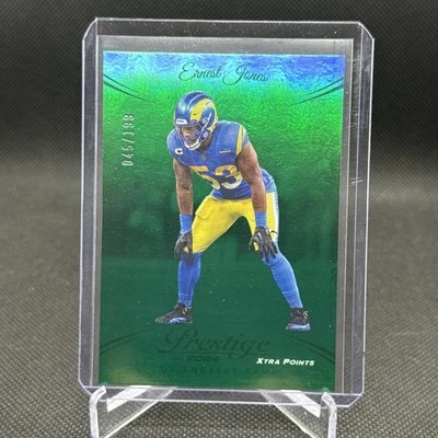 2024 Panini Prestige - Ernest Jones #177 Xtra Points Premium Green /199 - Image 1 of 2