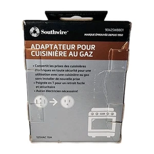Southwire Durable Conversion Electric Stove Gas Range Voltage Outlet Adapters - Picture 1 of 17