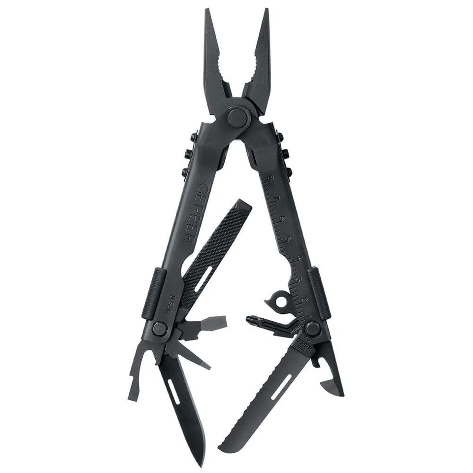 GERBER 47550 Multi-Tool,Black,14 Tools 6FZL8 - Image 1 of 1