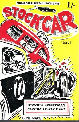 1957 Ipswich Speedway (England) Race Program - Hot Rod, Stock Car 0130 - Image 1 of 4