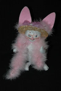 ANNALEE 6" SPRING GIRL BUNNY - 2005 (0688) - Picture 1 of 2