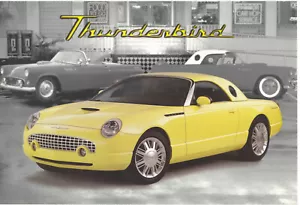 2002 Ford Thunderbird (T-Bird) Intro Postkarte neuwertig! - Bild 1 von 1
