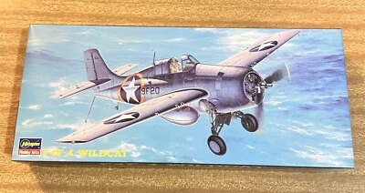 Hasegawa  #51324 F4F-4 Wildcat 1/72 Scale HM/LR 1994 New In Box NOS Model Kit - Image 1 of 4