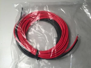 Radio móvil calibre 14 17 ft rojo + negro cable de instalación MTW varado 600 V - Imagen 1 de 4