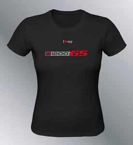 SUPER PROMO -50% Tee shirt R1200GS S M L XL femme moto R1200 GS - Imagen 1 de 1