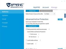 VIPRE ADVANCED SECURITY FOR HOME 2022-2024+ w/DAILY UPDATES..1 PC 5 YR LICENSE!