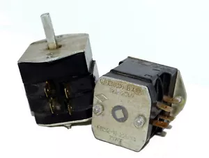 2 pcs Vintage Toggle Switch PKU-11-220UZ 4 Pin 12A 250V Soviet USSR - Picture 1 of 3