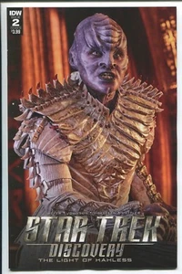 STAR TREK: DISCOVERY: THE LIGHT OF KAHLESS #2 - PORTADA FOTOGRÁFICA DE PELÍCULA B - IDW/2018 - Imagen 1 de 1