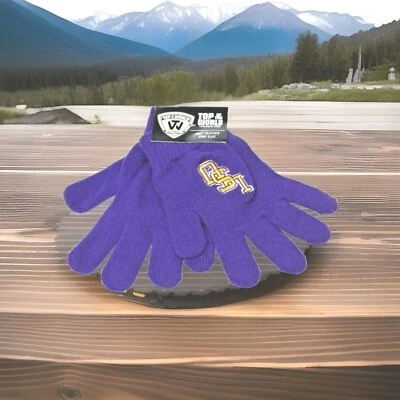 Luvas de inverno NCAA Football LSU TIGERS - NOVAS.  - Imagem 1 de 3