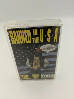 Banned In The USA The Luke LP by The 2 Live Crew (Cassette) Rap Hip Hop - Image 1 of 4