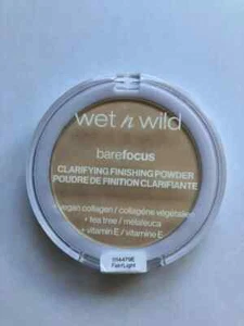 Wet n Wild Bare Focus Clarifying Finishing Powder Fair Light 6g New & Sealed - Picture 1 of 2