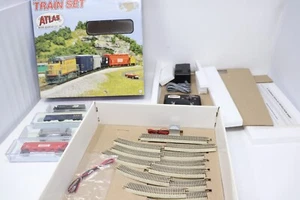 Atlas N Trainman CSX Mixed Freight Train Set New Contents *Missing Locomotive* - Picture 1 of 24