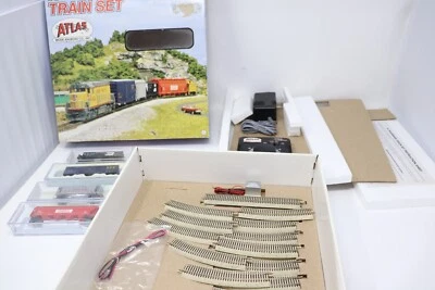 Atlas N Trainman CSX Mixed Freight Train Set New Contents *Missing Locomotive* - Image 1 of 4