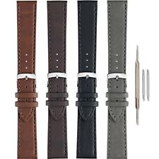Morellato Abete Vegan Leather Watch Strap - Buffalo Grain - Designed in Italy
