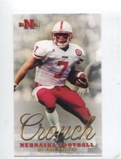 2001 Nebraska Cornhuskers Football Pocket Schedule VB card Eric Crouch