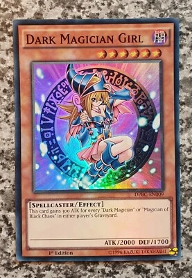 Yugioh Dark Magician Girl DPBC-EN009 Super Rare 1st Edition NM 2015 - Bild 1 von 4